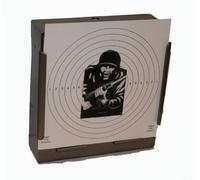 CL Print Solutions 100 x 14cm Military Figure 12 Shooting Paper Targets Air Rifle Pistol (100gsm 14cm4