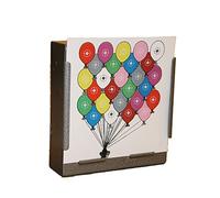 CL Print Solutions 100 x 17cm Coloured Balloons Paper Targets Air Rifle Pistol (100gsm