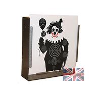 CL Print Solutions 100 x 17cm Evil Clown Paper Targets Air Rifle Pistol (100gsm