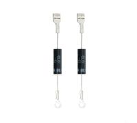 CL01-12 Microwave Oven Diode, 12 kV High-Voltage Unidirectional Rectifier Diode for Domestic Appliances, 350 mA Forward Current, Band Term(2pcs)
