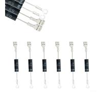 CL01-12 Microwave Oven Diode, 350mA Unidirectional High-Voltage Rectifier Diode for Domestic Appliances - 12kV, Band Terminal, Compatible(6pcs)