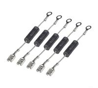 CL01-12 Microwave Oven Diode, 5-Pack High-Voltage Unidirectional Rectifier Diode for Household Appliances, 12 kV Reverse Voltage, 350 mA Forward Current, Low VF, High Reliability
