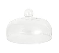 BIA - Glass Cloche Dome I 17 x 26 cm I Large Mouth Blown Round Glass Dome for Cake Stand and Cheese Tray, Diameter 26cm