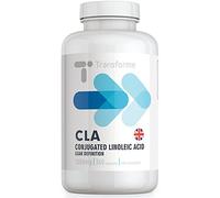 CLA 1000mg 360 Capsules, CLA in Cold Pressed Safflower Oil Softgels, Best Absorption & Potency, Gluten Free, by Transforme
