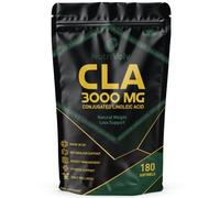 CLA 3000mg Softgels | 180 Softgels | Conjugated Linoleic Acid from Safflower Oil | Weight Management & Fitness Support | Gluten-Free, Non-GMO | 30 Days | UK Made | by NutriVolv