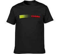 Claas Tractor Agriculture Men T Shirt Shirt Black