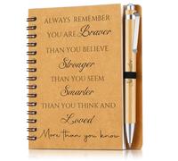 Clabby 2 Pcs Employee Appreciation Gifts Inspirational Spiral Notebook with Motivational Pens Thank You Gifts for Employees Coworkers Teachers Nurse Office Staff Team Volunteer