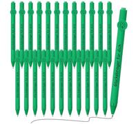 Clabby Pack of 24 Lucky Pen Lucky Charm Exam Student Clover Ball Pen Farewell Gift Thank You Gift for Colleagues Employees First Day School Gift for School Cone Teacher