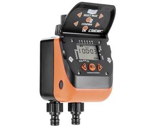 Claber 8410 Aquadue Duplo Evolution, Black, Orange, 9.7 x 22.5 x 11 cm