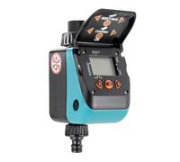 Claber 50014 8412 Aquauno Video 2 Plus Programmer, Black/Turquoise