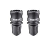 Claber 91009 Quick-Click Half-Inch Hose Pipe Connector. Pack Of 2