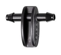 Claber 91155 2-Way Coupling for 1/4-Inch Feeding Tubes. Pack of 10 Pieces.