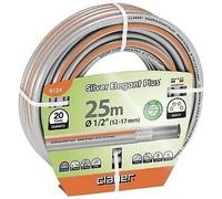 Claber 9124 Kink-Resistant Garden Hose 25m x 1/2" (82ft) - Lightweight Hose Pipe with Braided Reinforcement, Non-Toxic UV Resistant, Buriable Water Hose for Reliable Garden Watering, Phthalate Free