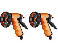 Claber 9391 Ergo Garden, Gun Black/Orange/Grey (Pack of 2)