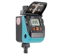 Claber 50014 8412 Aquauno Video 2 Plus Programmer, Black/Turquoise