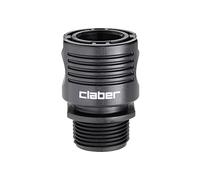 Claber D91494000 - Automatic Threaded Connector 3/4" Rainjet Carding