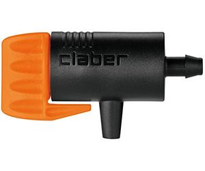 Claber Pack of 50 Rainjet End Line Drippers 0-6 litres per hour. Model 91209