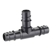 Claber Rainjet T-Shaped ½" Irrigation System Coupling, Pack Of 2