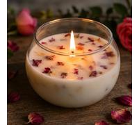 Clachaig Candles Rose Scented Bowl Candle