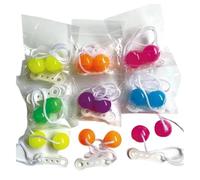 Clacker Balls - Classic Leto Swinging Toy, Ball Noise Maker | Retro Sensory Fidget Toy Kids And Adults, Handheld Motion Game For Coordination, Party Favor, Balance Fun, Novelty Gift