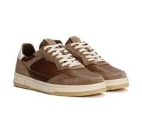 Clae Haywood Leather Men's Portabella Deep Taupe Trainers UK 7