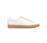Clae - Leather sneakers - Bradley White Offwhite Light Nat Gum for Men in Recycled Polyester - Size 8,5 UK White 8.5 UK