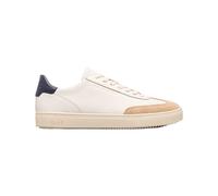 Clae - Leather Trainers - Deane Offwhite Safari Navy for Men in Leather - Size 43.5 - Beige Beige 43.5