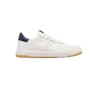 Clae - Men's Leather Sneakers - Moses White Leather Navy for Men in Leather - Size 43.5 Navy 43.5