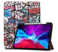 Claelech Strong Magnetic Case for iPad Pro 12.9 2020, Claelech Ultra Slim Lightweight Smart Cover Sleep Wake up Function for 2020 iPad Pro 12.9 Tablet Case with Pencil Holder (CL-05)