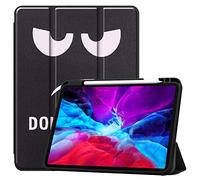 Claelech Strong Magnetic Case for iPad Pro 12.9 2020, Claelech Ultra Slim Lightweight Smart Cover Sleep Wake up Function for 2020 iPad Pro 12.9 Tablet Case with Pencil Holder (CL-01)