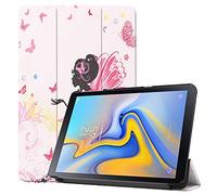 Claelech TAB Advanced 2 Case, Premium Quality Strong Magnetic PU Leather Stand Case Protective Shockproof Cover for Samsung Galaxy Tab Advanced 2 T583 2019 Flip Tablet Case (CL-02)