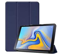 Claelech TAB Advanced 2 Case, Premium Quality Strong Magnetic PU Leather Stand Case Protective Shockproof Cover for Samsung Galaxy Tab Advanced 2 T583 2019 Flip Tablet Case (Blue)