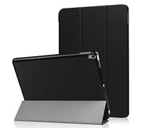 Claelech Tablet Case for iPad Air3 10.5 2019 with Pencil Holder, Ultra Slim Strong Magnetic Folio Leather PU Folding Protective Stand Cover Smart Case with Wake Up Sleep Function (Black)