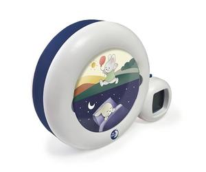 Claessens' Kids Kid'Sleep Moon Sleeptrainer Nightlight, White/Blue