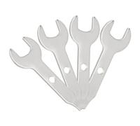CLAHJQX 4 Pcs 3/8 Inch Collet Wrench Key, 9.5mm Nut Spanner, Stainless Steel Multitool Wrench for Rotary Tool, Engraving Machine