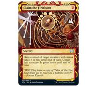 Claim the Firstborn (Etched foil) | Strixhaven Mystical Archive
