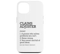 Claims Adjuster Job Definition Personalized Claims Adjuster Case for iPhone 13