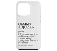 Claims Adjuster Job Definition Personalized Claims Adjuster Case for iPhone 13 Pro