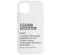 Claims Adjuster Job Definition Personalized Claims Adjuster Case for iPhone 14 Plus