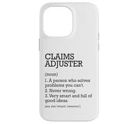 Claims Adjuster Job Definition Personalized Claims Adjuster Case for iPhone 14 Pro Max
