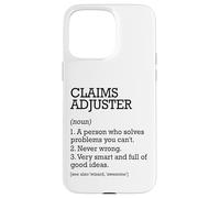 Claims Adjuster Job Definition Personalized Claims Adjuster Case for iPhone 15 Pro Max