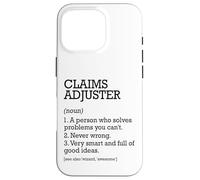Claims Adjuster Job Definition Personalized Claims Adjuster Case for iPhone 16 Pro