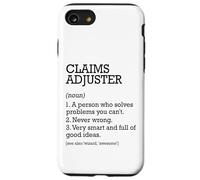 Claims Adjuster Job Definition Personalized Claims Adjuster Case for iPhone SE (2020) / 7 / 8