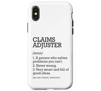 Claims Adjuster Job Definition Personalized Claims Adjuster Case for iPhone X/XS
