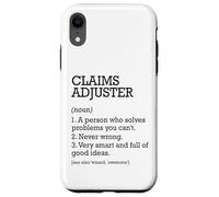 Claims Adjuster Job Definition Personalized Claims Adjuster Case for iPhone XR