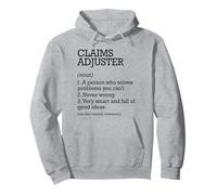Claims Adjuster Job Definition Personalized Claims Adjuster Pullover Hoodie