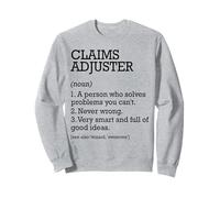 Claims Adjuster Job Definition Personalized Claims Adjuster Sweatshirt