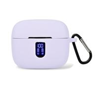 Claiol Premium Silicone Case for TAGRY X08 Wireless Earbuds with Carabiner. (Lavender)