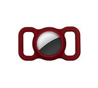 Claiol Silicone Case for AirTag 2021, Premium AirTag Case for Dog Collar. (Winered)