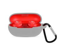 Claiol Silicone Case for Beats Solo Buds 2024, Premium Shockproof Case Cover Compatible with Beats Solo Buds with Carabiner. (Grey)